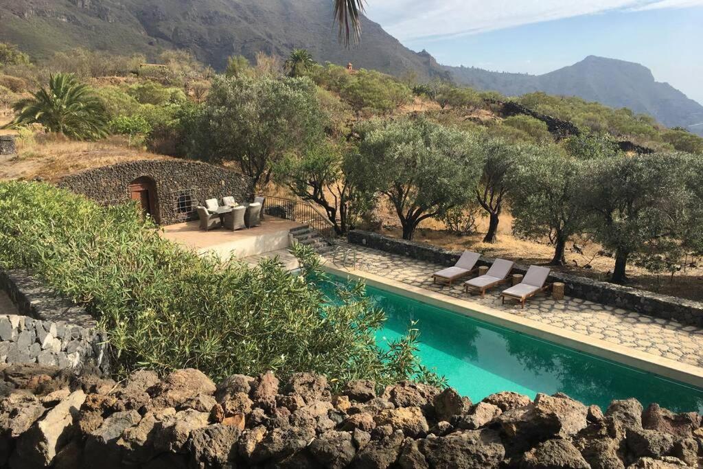 Luxury Villa In Nature With Swimming Pool Tenerife, Santiago Del Teide, With Sea And Mountain Views El Retamar Kültér fotó