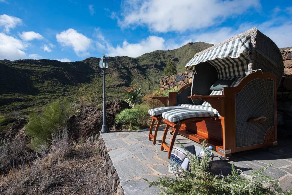Luxury Villa In Nature With Swimming Pool Tenerife, Santiago Del Teide, With Sea And Mountain Views El Retamar Kültér fotó
